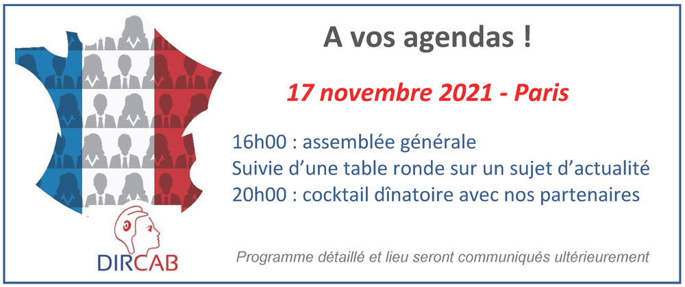 Assemblée générale Dircab 2021