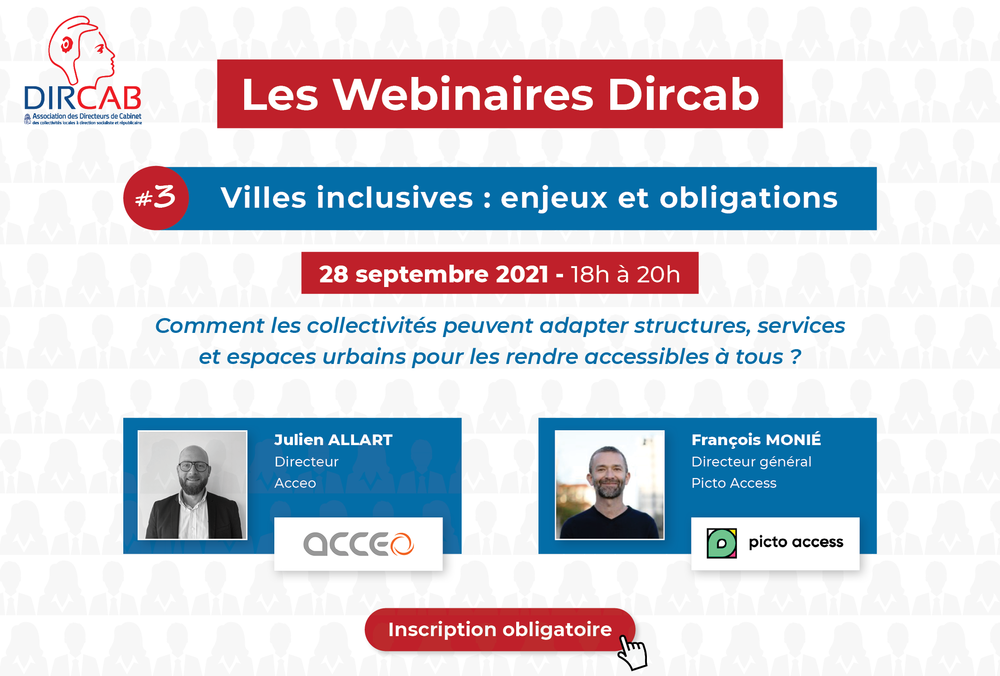 Webinaire Dircab #3 "Villes inclusives : enjeux et obligations"