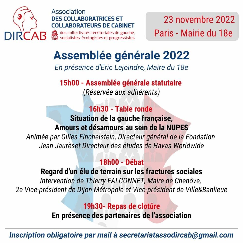 Assemblée générale Dircab 2022