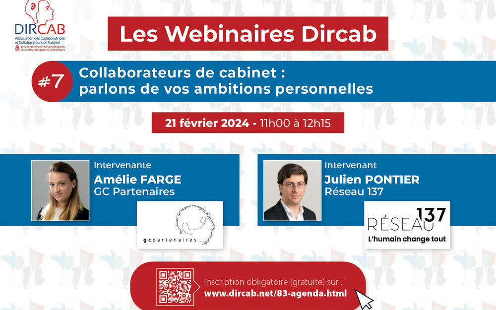 Webinaire "Collaborateurs de Cabinet, parlons de vos ambitions professionnelles"