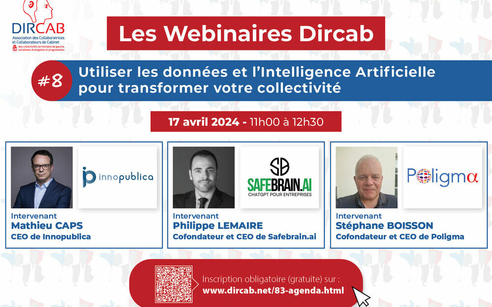 Webinaire  "Utiliser les données et l'Intelligence Artificielle pour transformer votre collectivité"