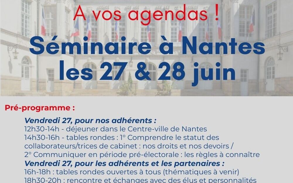 Séminaire à Nantes